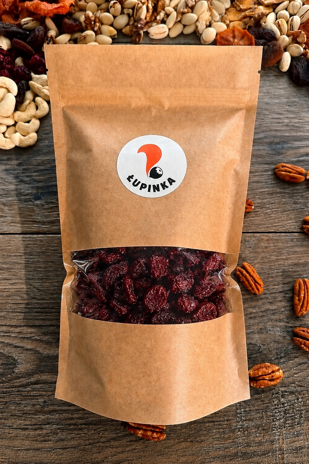 Żurawina z sokiem z jabłka 1000g.